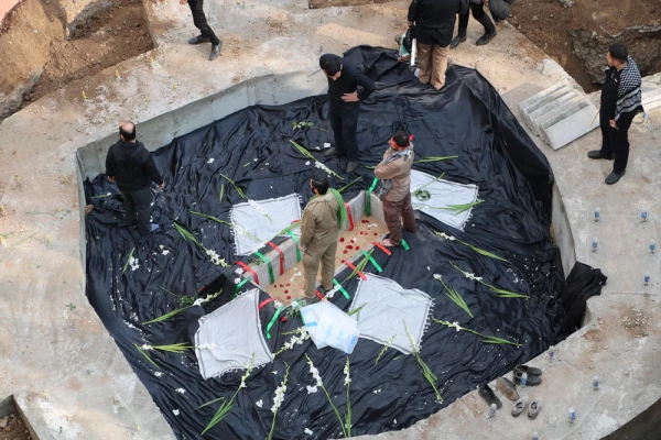 تشییع و تدفین پیکر مطهر شهید گمنام 7