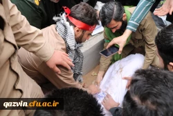 تشییع و تدفین پیکر مطهر شهید گمنام 16