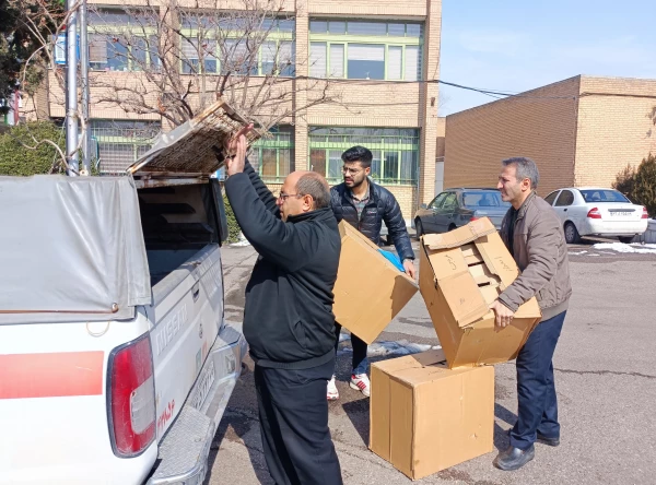 ارسال محموله گرمایشی به خوی  6