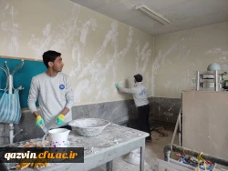 اردوی جهادی در روستای انجیلاق بخش آبیک 2