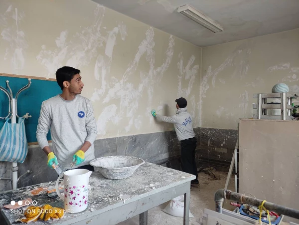 اردوی جهادی در روستای انجیلاق بخش آبیک 2