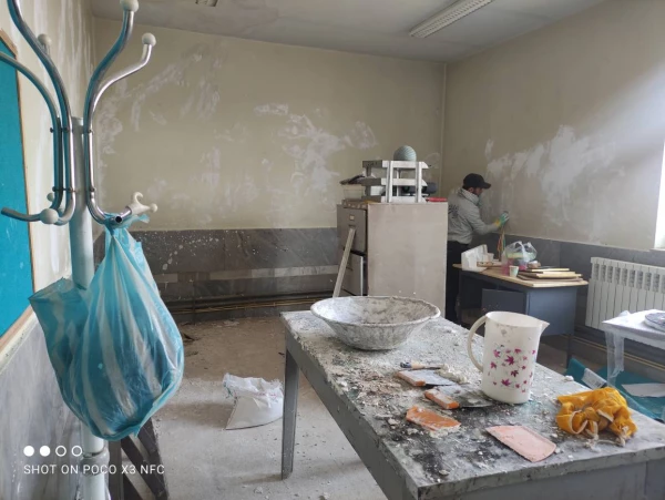 اردوی جهادی در روستای انجیلاق بخش آبیک 7