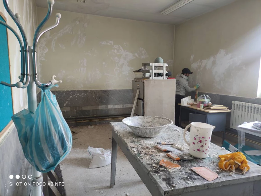 اردوی جهادی در روستای انجیلاق بخش آبیک 7