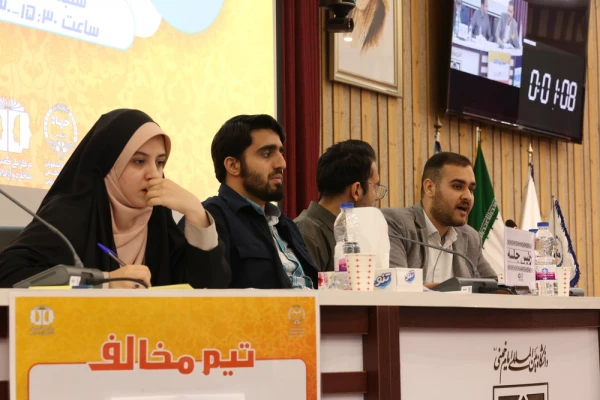 راهیابی تیم مناظره دانشگاه فرهنگیان به مسابقات ملی مناظرات دانشجویی 7