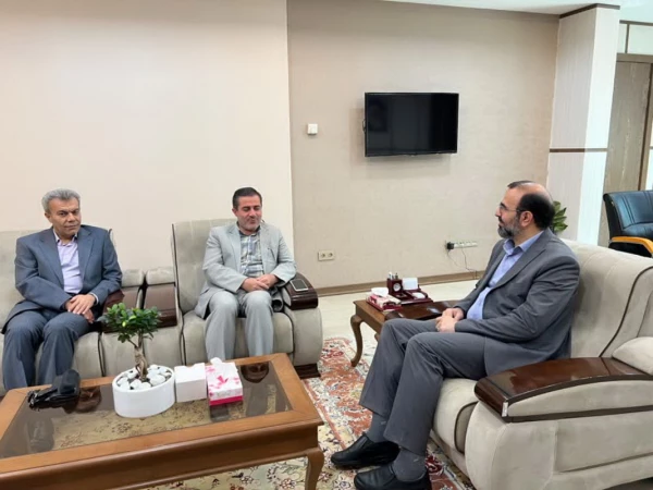 نشست صمیمی مدیر امور استانی دانشگاه فرهنگیان قزوین با معاون سیاسی امنیتی 3