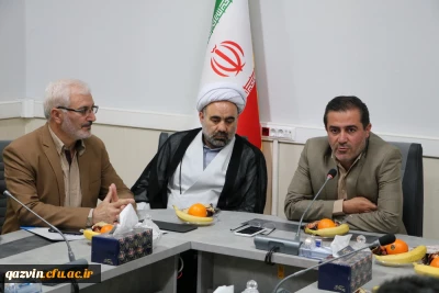 تکریم و معارفه روسای سابق و جدید اداره حراست دانشگاه فرهنگیان استان قزوین