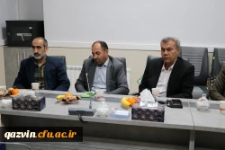 تکریم و معارفه روسای سابق و جدید اداره حراست دانشگاه فرهنگیان استان قزوین 6