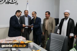 تکریم و معارفه روسای سابق و جدید اداره حراست دانشگاه فرهنگیان استان قزوین 10