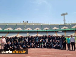 بازدید دانشجو معلمان از ورزشگاه آزادی 6