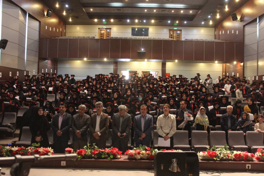 جشن فارغ التحصیلی ورودی های 1398