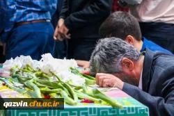 تشییع شهید خوشنام در دانشگاه فرهنگیان قزوین 10