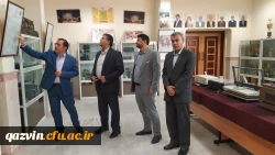بازدید معاون دانشجویی و سرپرست مرکز بهسازی و منابع انسانی و تحصیلات تکمیلی دانشگاه فرهنگیان از استان قزوین 3