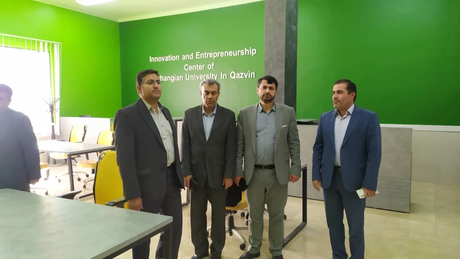 بازدید معاون دانشجویی و سرپرست مرکز بهسازی و منابع انسانی و تحصیلات تکمیلی دانشگاه فرهنگیان از استان قزوین 4