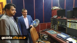 بازدید معاون دانشجویی و سرپرست مرکز بهسازی و منابع انسانی و تحصیلات تکمیلی دانشگاه فرهنگیان از استان قزوین 7