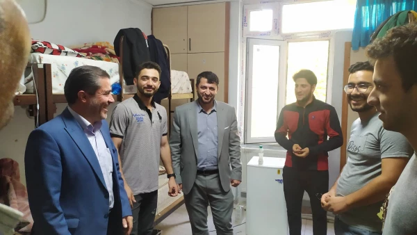 بازدید معاون دانشجویی و سرپرست مرکز بهسازی و منابع انسانی و تحصیلات تکمیلی دانشگاه فرهنگیان از استان قزوین 8