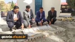 بازدید معاون دانشجویی و سرپرست مرکز بهسازی و منابع انسانی و تحصیلات تکمیلی دانشگاه فرهنگیان از استان قزوین 10