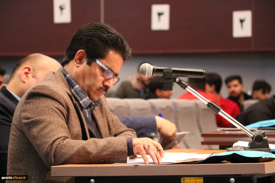 گزارش تصویری آغاز مسابقات جشنواره سرود و هنرهای نمایشی دانشجومعلمان سراسر کشور (روایت حبیب) به میزبانی استان قزوین 8