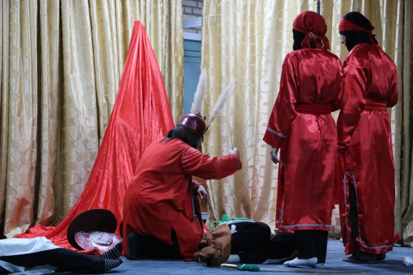 آیین افتتاحیه جشنواره سرود و هنرهای نمایشی (روایت حبیب) دانشجومعلمان سراسر کشور به میزبانی استان قزوین 7