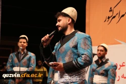 آیین افتتاحیه جشنواره سرود و هنرهای نمایشی (روایت حبیب) دانشجومعلمان سراسر کشور به میزبانی استان قزوین 11