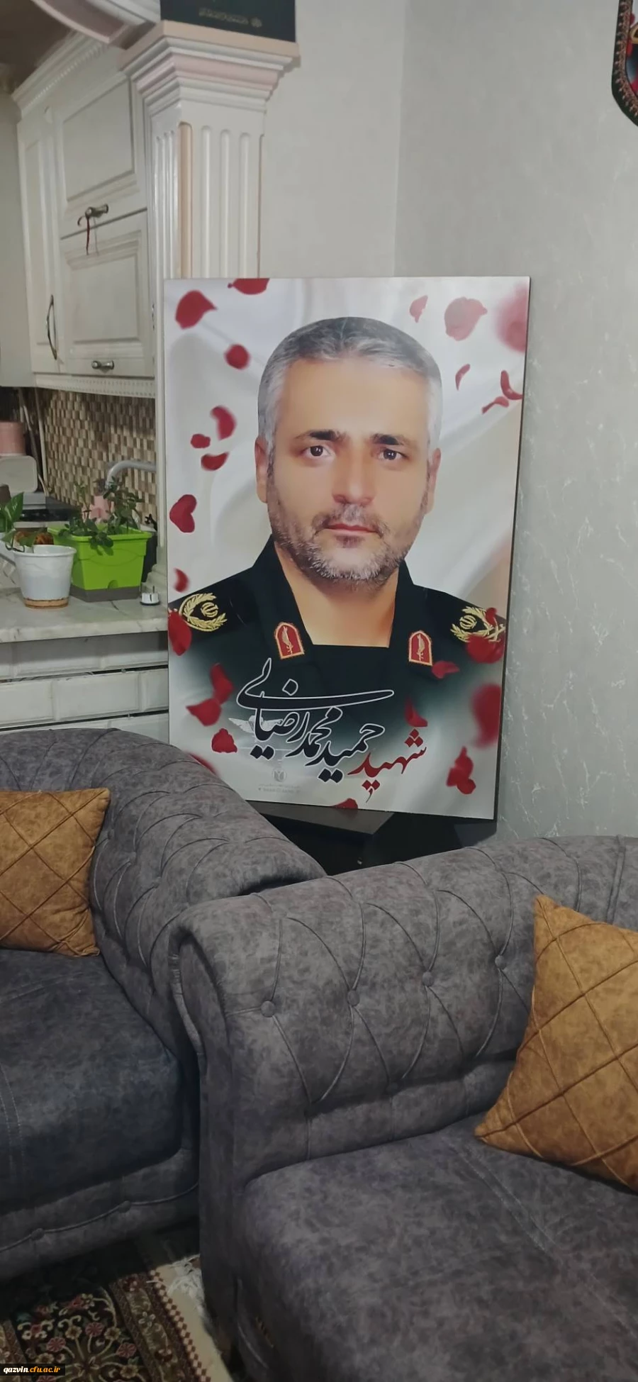 دیدار با خانواده شهید پاسدار مدافع حرم حمید محمدرضایی 6