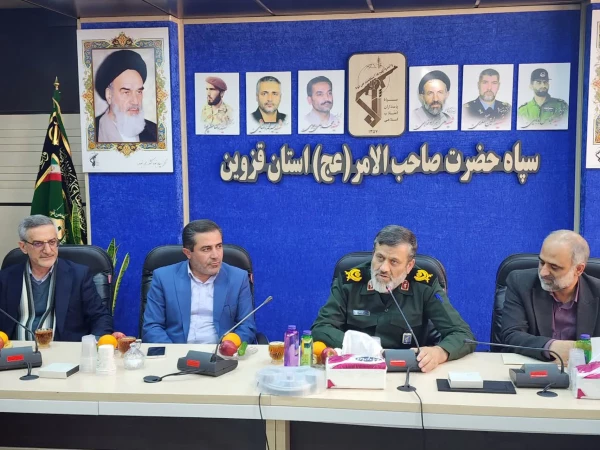 دیدار هیات رئیسه دانشگاه فرهنگیان استان قزوین با فرمانده سپاه صاحب الامر (عج) استان به مناسبت گرامیداشت روز پاسدار 9