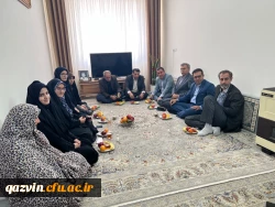 تکریم خانواده دانشجومعلم شهید شمس اله شفیعی اصل 2