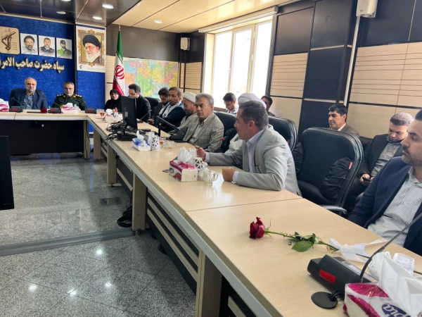 دیدار هیات رئیسه، استادان و کارکنان دانشگاه فرهنگیان قزوین با مجموعه فرماندهی سپاه صاحب الامر (عج) استان قزوین در حمایت از پاسخ قاطع سپاه پاسداران به اسرائیل غاصب 2