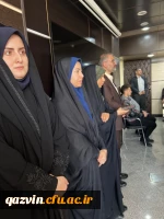 دیدار هیات رئیسه، استادان و کارکنان دانشگاه فرهنگیان قزوین با مجموعه فرماندهی سپاه صاحب الامر (عج) استان قزوین در حمایت از پاسخ قاطع سپاه پاسداران به اسرائیل غاصب 5