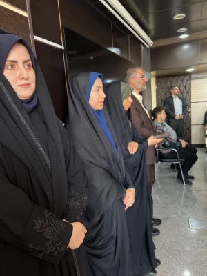 دیدار هیات رئیسه، استادان و کارکنان دانشگاه فرهنگیان قزوین با مجموعه فرماندهی سپاه صاحب الامر (عج) استان قزوین در حمایت از پاسخ قاطع سپاه پاسداران به اسرائیل غاصب 5