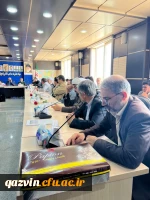 دیدار هیات رئیسه، استادان و کارکنان دانشگاه فرهنگیان قزوین با مجموعه فرماندهی سپاه صاحب الامر (عج) استان قزوین در حمایت از پاسخ قاطع سپاه پاسداران به اسرائیل غاصب 6