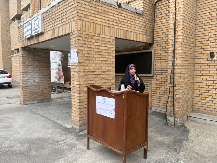 تریبون آزاد پردیس خواهران استان قزوین با محوریت حل مسائل آموزشی 11