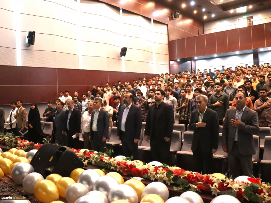 آیین گرامیداشت دهه سرآمدی آموزش و مقام معلم دانشگاه فرهنگیان قزوین 20