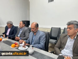 مراسم معارفه کارشناس حراست پردیس برادران استان قزوین برگزار شد 2