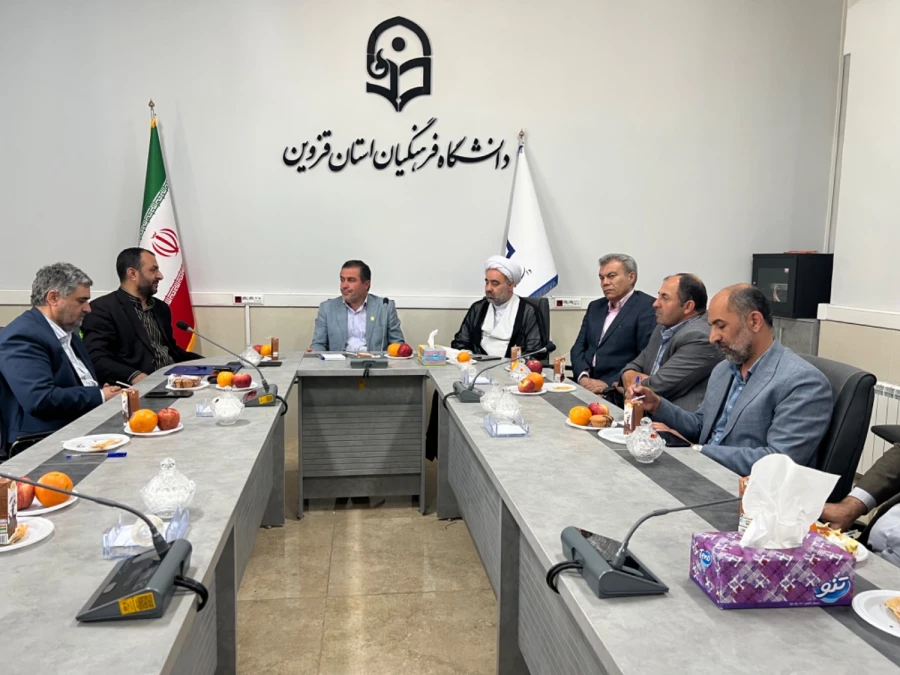 مراسم معارفه کارشناس حراست پردیس برادران استان قزوین برگزار شد 4