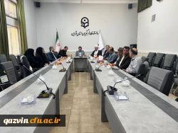 مراسم معارفه کارشناس حراست پردیس برادران استان قزوین برگزار شد 6