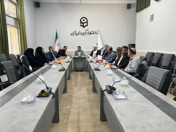 مراسم معارفه کارشناس حراست پردیس برادران استان قزوین برگزار شد 6