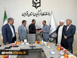 مراسم معارفه کارشناس حراست پردیس برادران استان قزوین برگزار شد 7