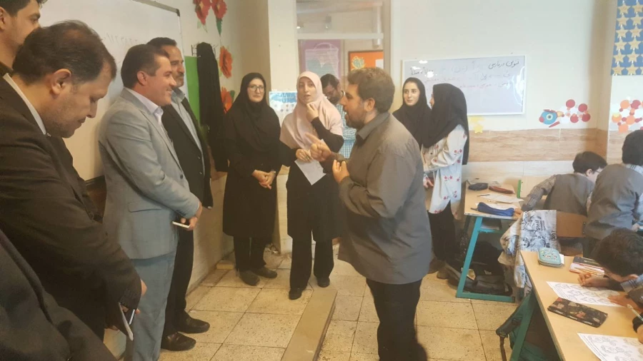 بازدید از مدارس وابسته کاروزی استان قزوین 9