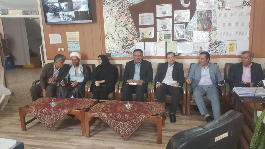 بازدید از مدارس وابسته کاروزی استان قزوین 12