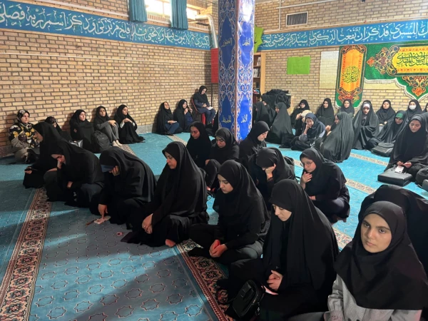 عزاداری دانشگاهیان دانشگاه  فرهنگیان قزوین در سوگ شهادت رییس جمهور و هیئت همراه 4