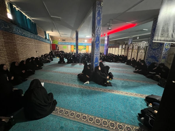 عزاداری دانشگاهیان دانشگاه  فرهنگیان قزوین در سوگ شهادت رییس جمهور و هیئت همراه 5