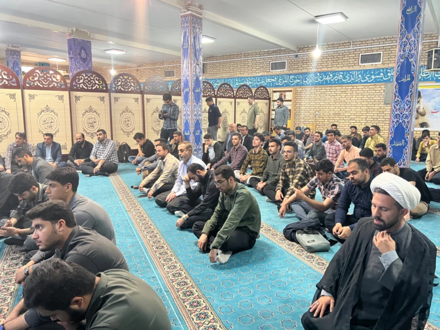 عزاداری دانشگاهیان دانشگاه  فرهنگیان قزوین در سوگ شهادت رییس جمهور و هیئت همراه 6