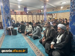 عزاداری دانشگاهیان دانشگاه  فرهنگیان قزوین در سوگ شهادت رییس جمهور و هیئت همراه 7