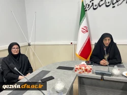 نشست صمیمی مشاور امور بانوان استانداری با دانشجومعلمان پردیس خواهران استان قزوین 6