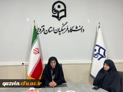 نشست صمیمی مشاور امور بانوان استانداری با دانشجومعلمان پردیس خواهران استان قزوین 9