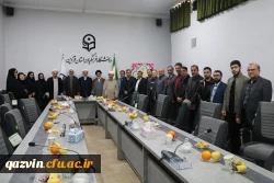 آیین تکریم و معارفه مسئول نهاد نمایندگی مقام معظم رهبری در دانشگاه فرهنگیان استان قزوین 11