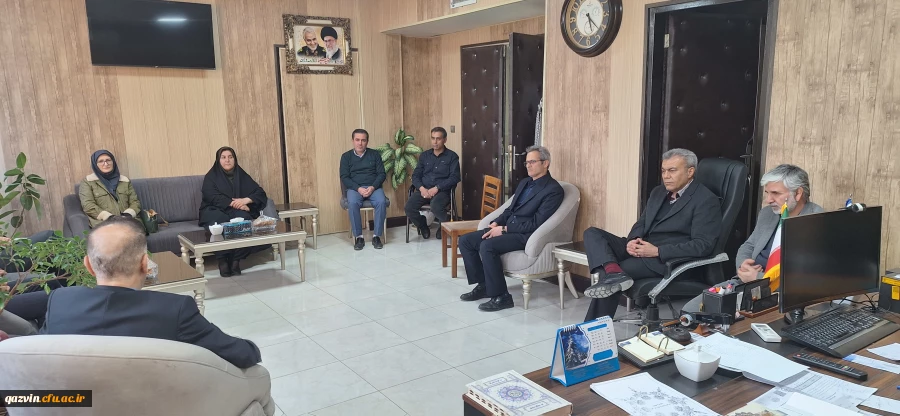 بازدید معاون و مدیران کل حوزه آموزش از استان قزوین 13