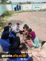 جهاد دانشجومعلمان دانشگاه فرهنگیان قزوین برای شاداب سازی مدارس 15