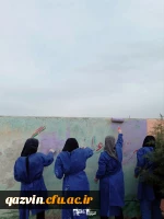 جهاد دانشجومعلمان دانشگاه فرهنگیان قزوین برای شاداب سازی مدارس 18