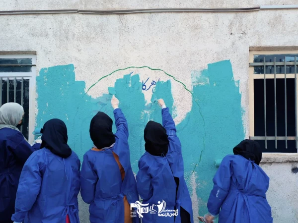 جهاد دانشجومعلمان دانشگاه فرهنگیان قزوین برای شاداب سازی مدارس 19